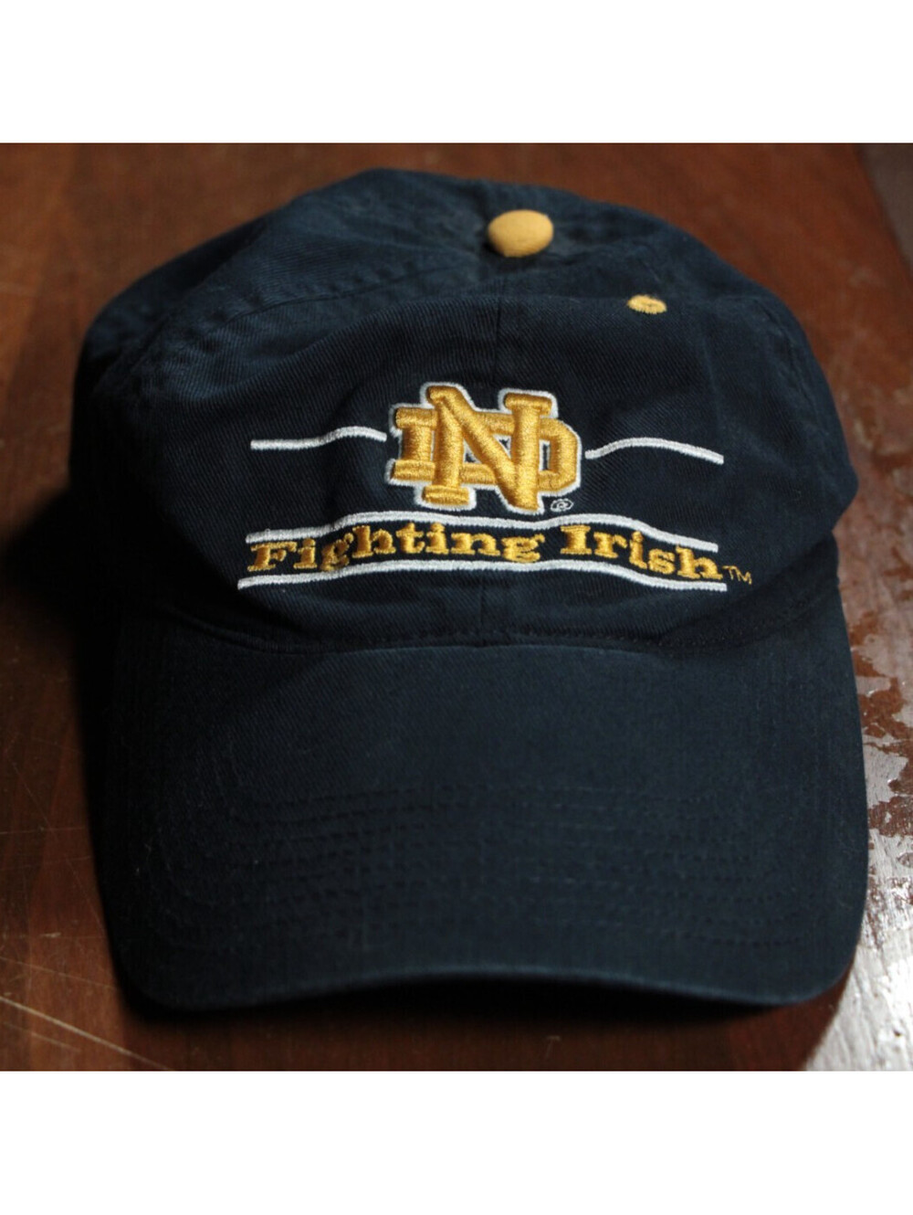 Vintage University of Notre Dame Fighting Irish The Game Strapback Hat Cap